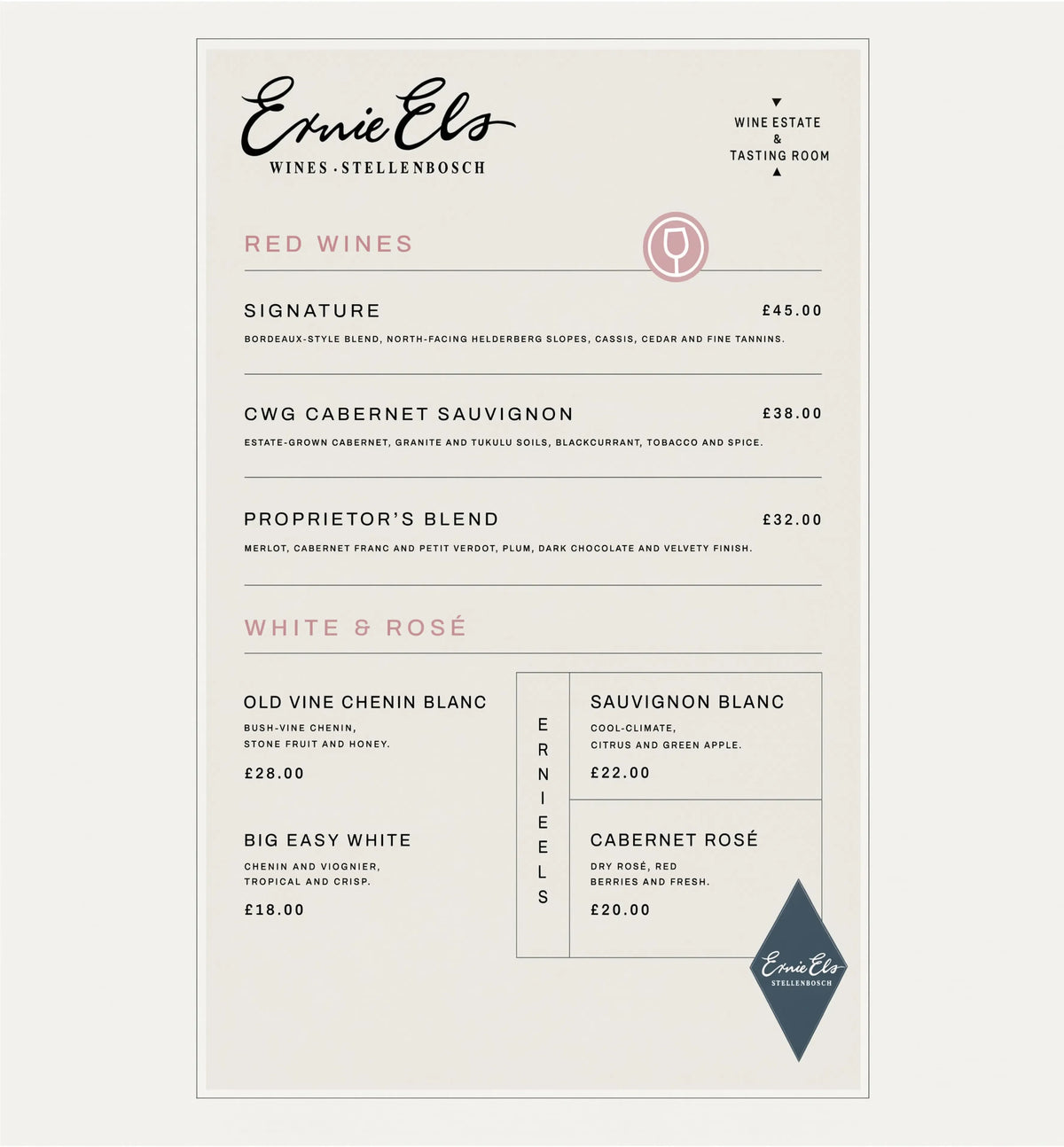 Ernie Els Wines