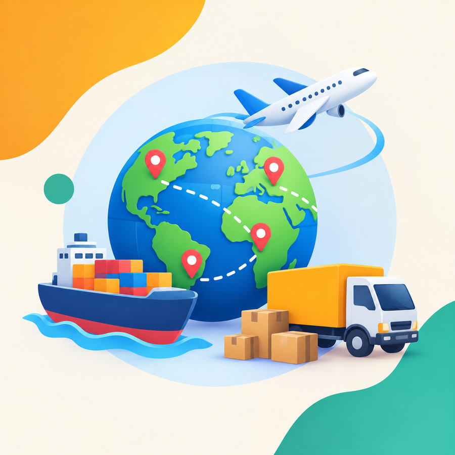From Local to Global: Shipping Rules That Scale