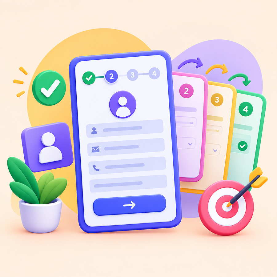 Multi-Step Forms: The Secret to Higher Completion Rates