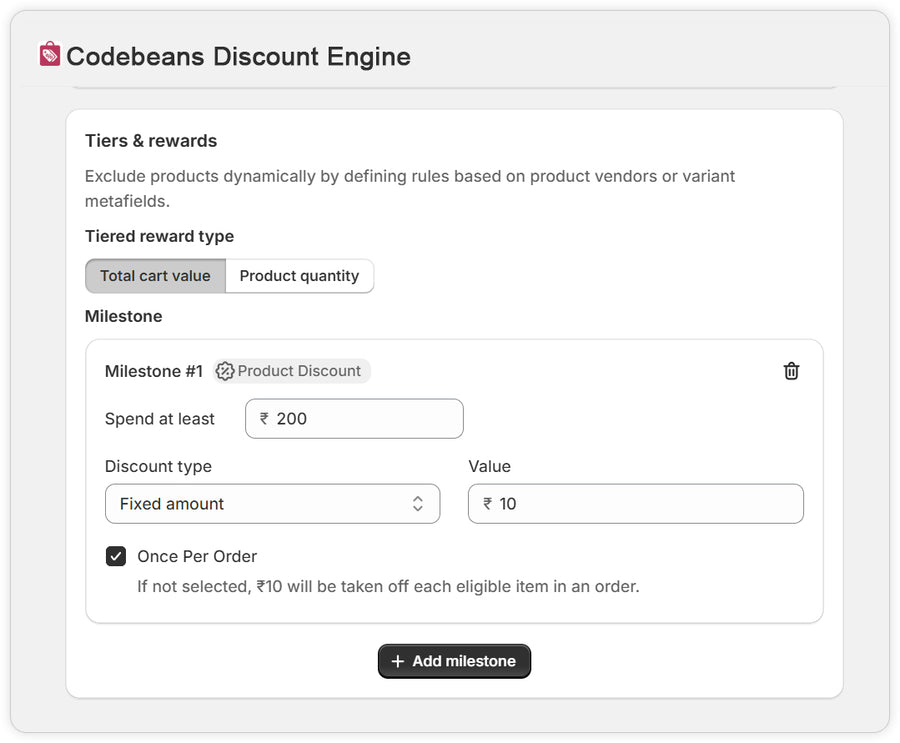 Create Smart Tiered Discounts