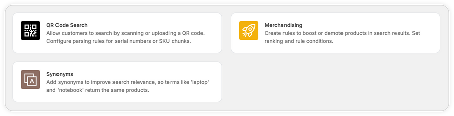Search Discovery Configuration
